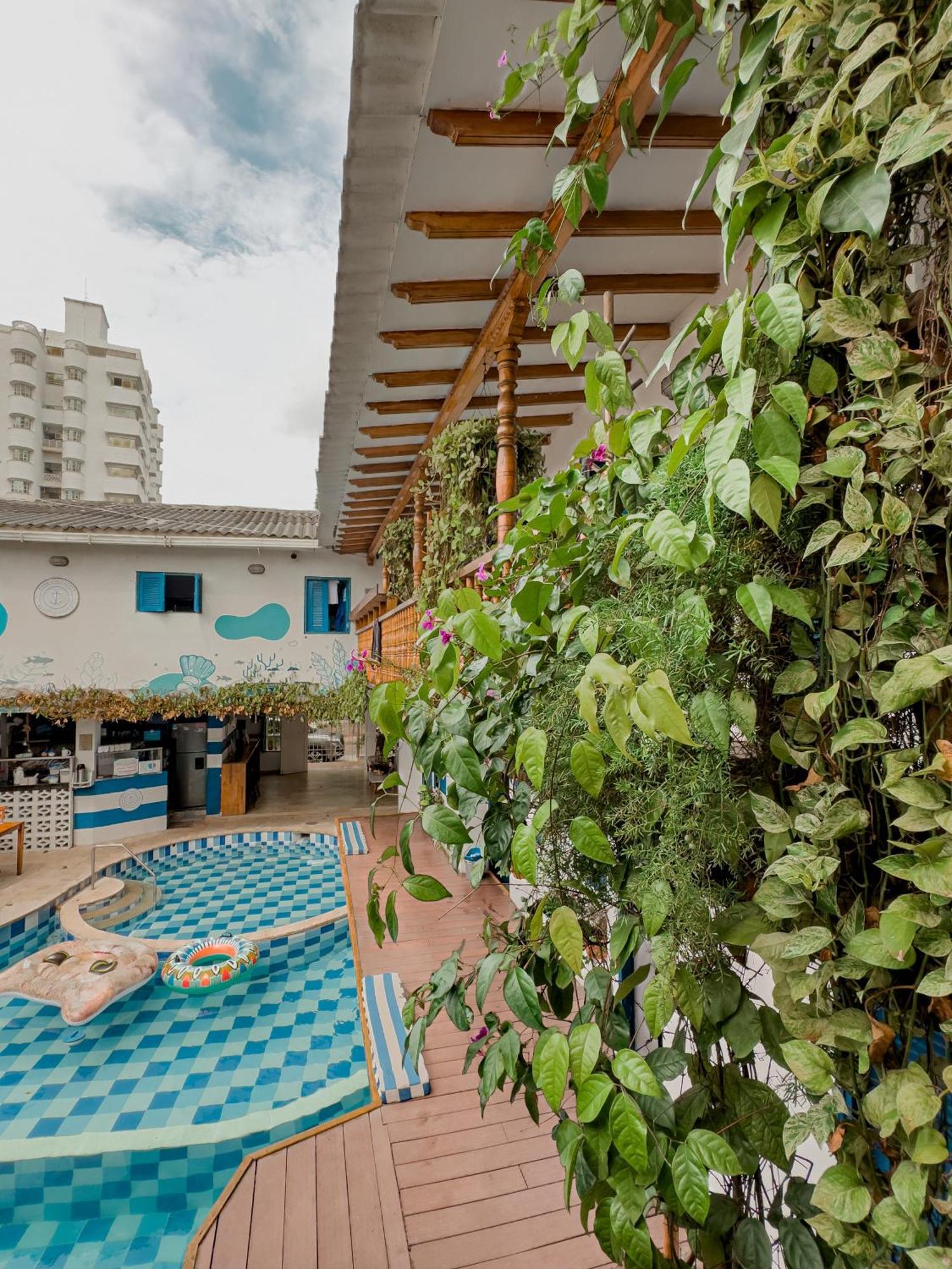 Casa Del Puerto Hostel & Suites Cartagena ภายนอก รูปภาพ