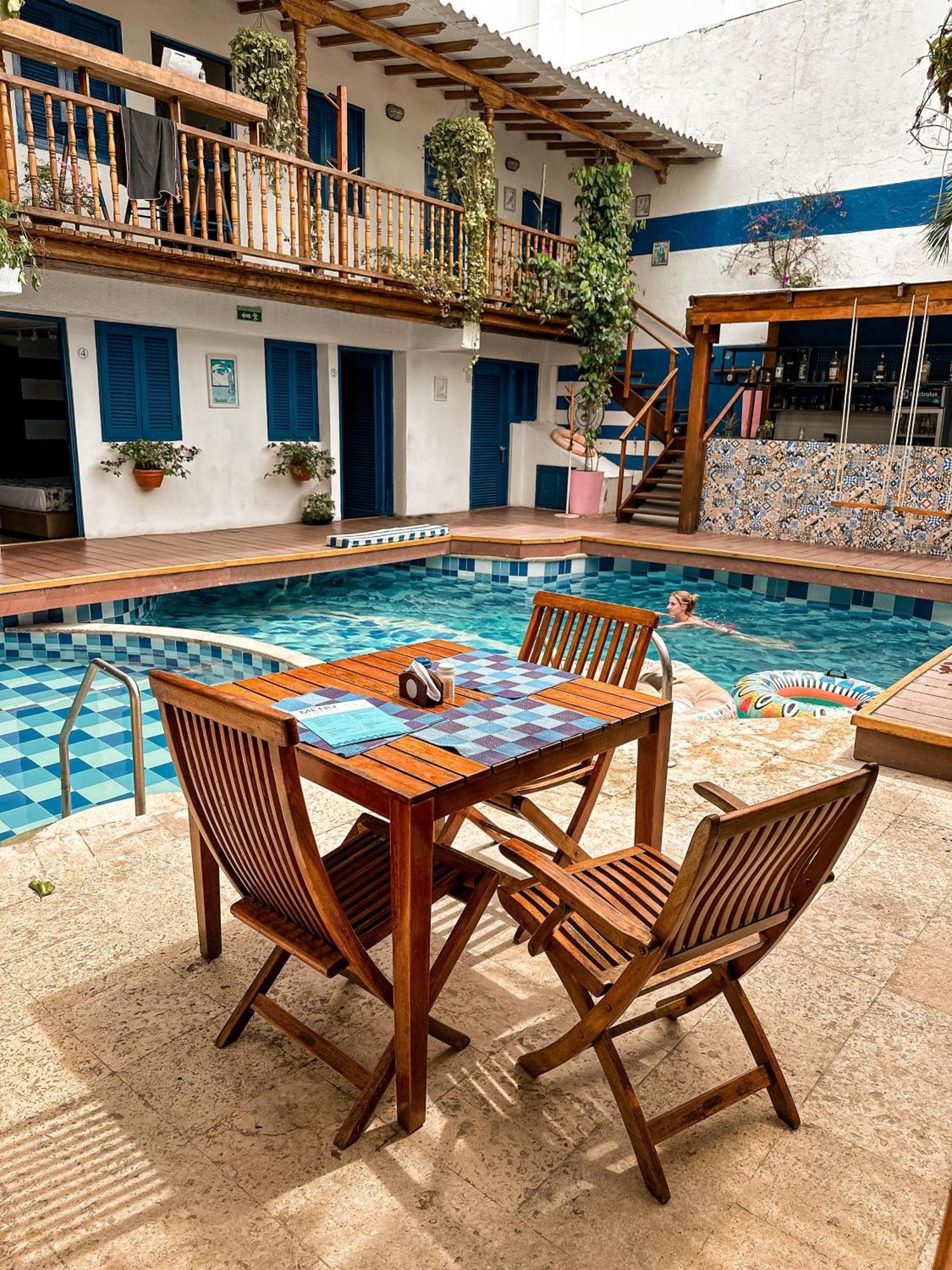 Casa Del Puerto Hostel & Suites Cartagena ภายนอก รูปภาพ